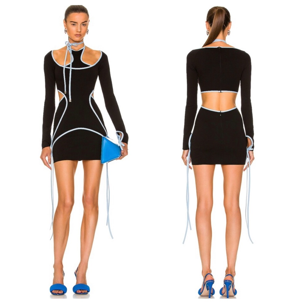 The Attico Mini Abito Greta Bodycon Mini Dress